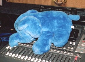The blue elephant in charge